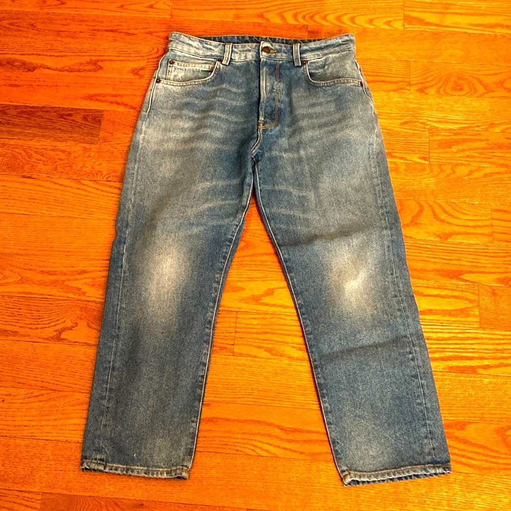 6397 women clean used blue 27 SHORTY denim jeans